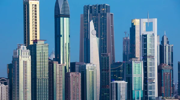 Futuristic Dubai Downtown — Stock Photo, Image