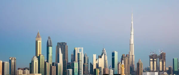 Futuristic Dubai Downtown — Stock Photo, Image