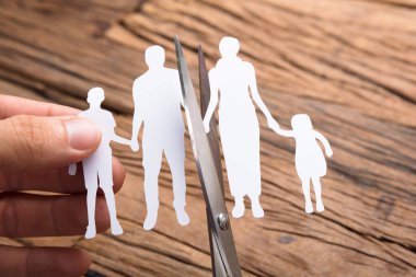 El kesme kağıt aile 