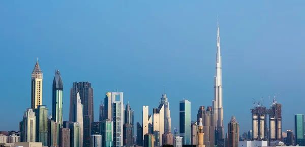 Futuristic Dubai Downtown — Stock Photo, Image