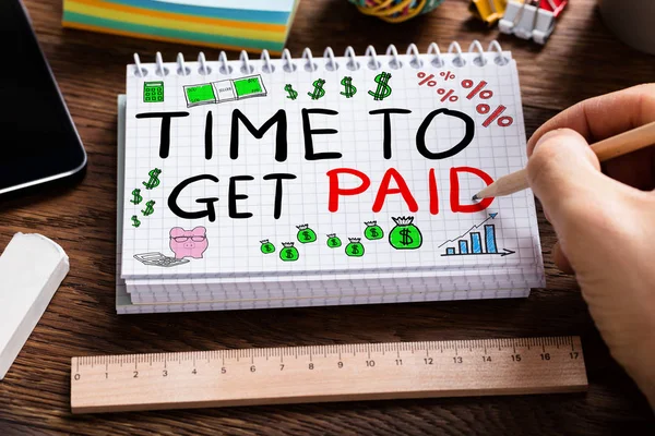 Time To Get Paid — Stock Photo, Image