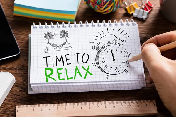 Time To Relax Concept — Fotografie, imagine de stoc