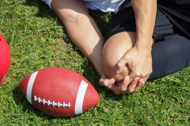 Yaralanma acı Rugby oyuncusu