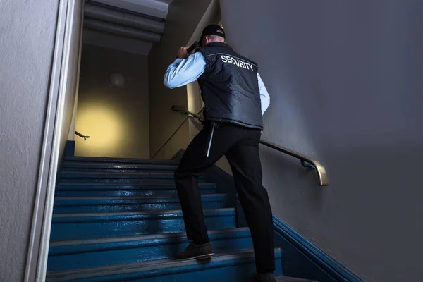 Oficial de Segurança Masculino — Fotografia de Stock