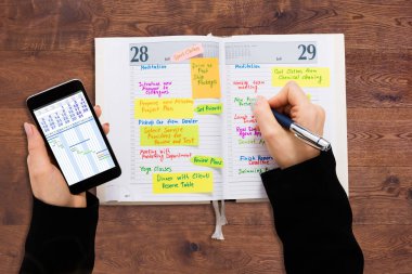 İşadamı yazma programı Diary