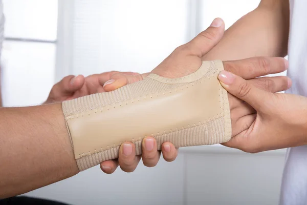 Ortoped fastställande gips — Stockfoto