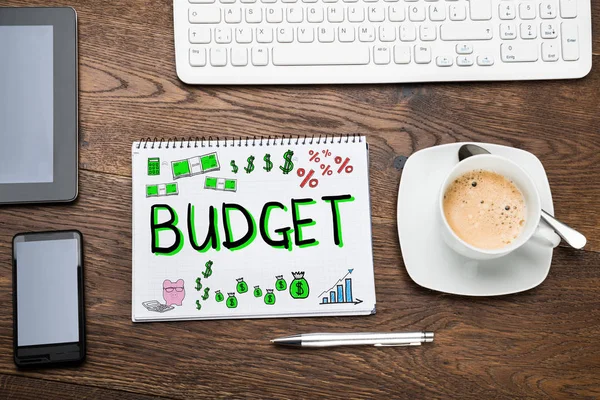 Budget Financial Plan — Stock Photo, Image