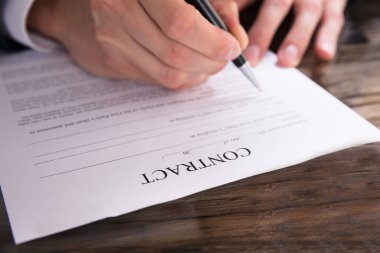İşadamı dolum sözleşme formu
