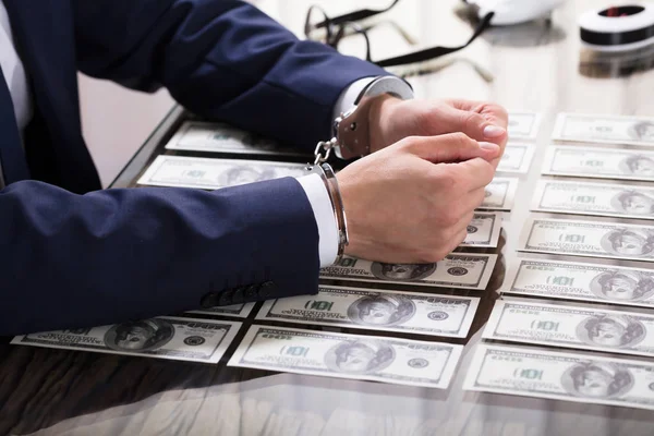 Businessperson Arrested For Bribe — Stock Photo, Image