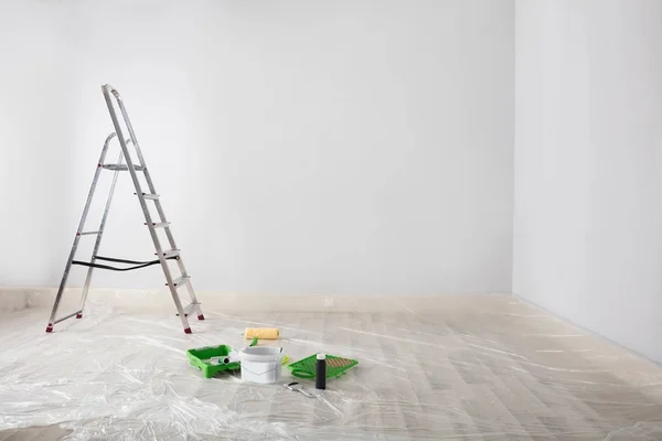 White Room With Ladder — Stock Photo, Image