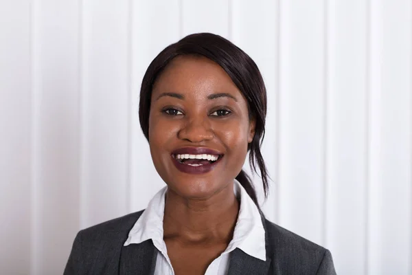 Happy African Businesswoman — Stock Photo, Image