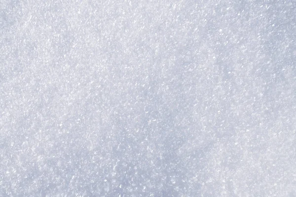Fresco Bianco Neve Fine Sfondo Dettaglio Texture — Foto Stock