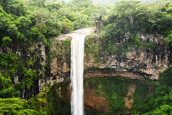 Chamarel Falls Vattenfall Mauritius Island Afrika — Stockfoto