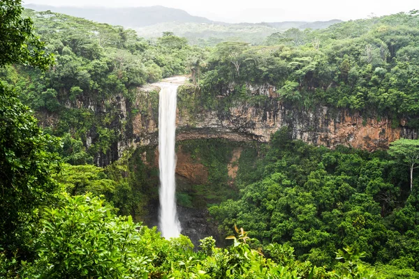Chamarel Falls Waterfall Mauritius Island Africa — Stock Photo, Image