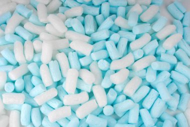 Ambalaj arka plan köpük