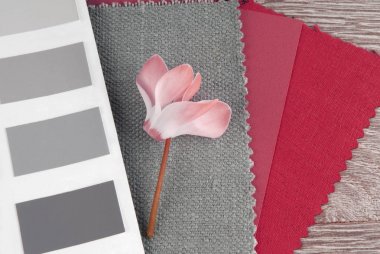 kumaş renk örnekleri tasarımı renkleri ile birleştirin