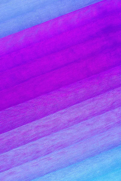 Amostras de cor de tecido de organza — Fotografia de Stock