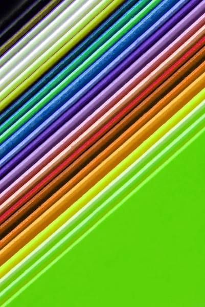 Close-up da macro papel colorido — Fotografia de Stock
