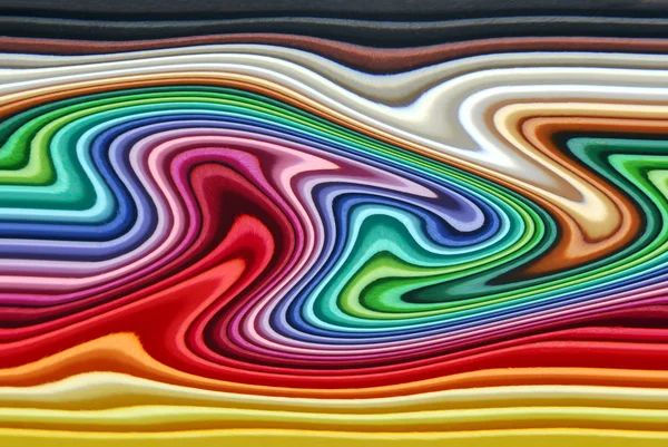 Abstract Color Wavy Background — Stock Photo, Image