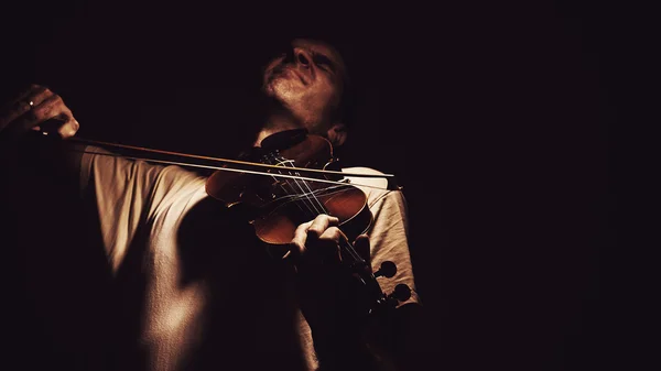 Acte d'un violoniste — Photo