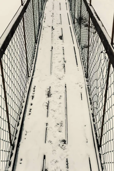 Details der Hängebrücke — Stockfoto