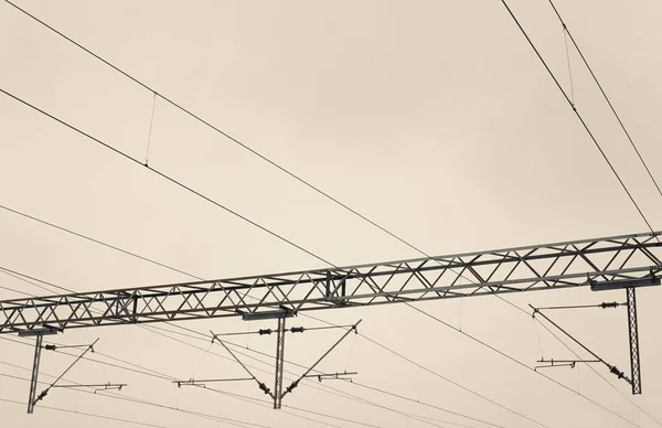 Energía eléctrica ferroviaria —  Fotos de Stock