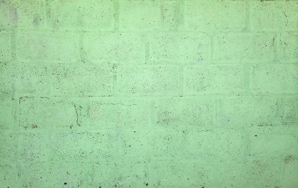 Texture of a Concrete Green Wall — Stock Photo, Image