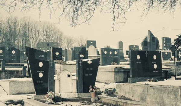 Cementerio cristiano ortodoxo —  Fotos de Stock