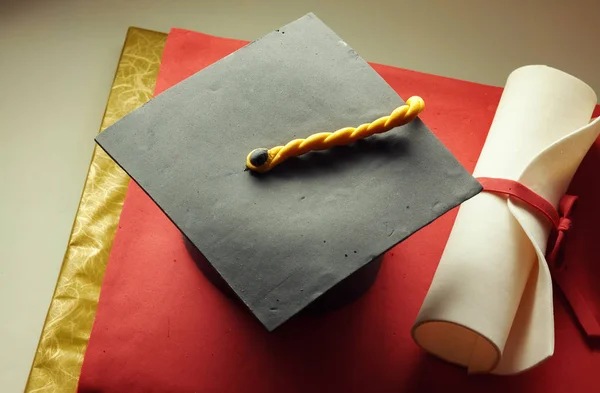 Cake For Diploma — Stock Photo, Image