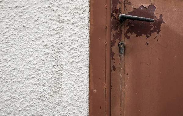 Doors and White Wall — Stock Photo, Image