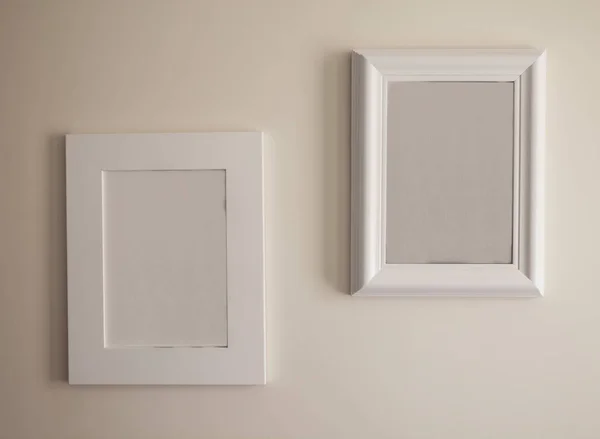 Two Empty Picture Frames — Stock Photo, Image