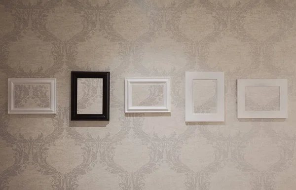 Five Empty Frames — Stock Photo, Image
