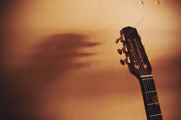 Guitarra Manouche Detalhes — Fotografia de Stock