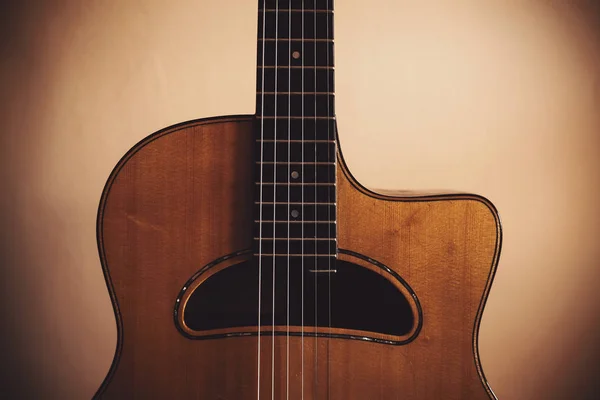 Guitarra Manouche Detalhes — Fotografia de Stock