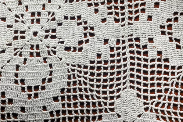 Close-up van borduurwerk textuur — Stockfoto