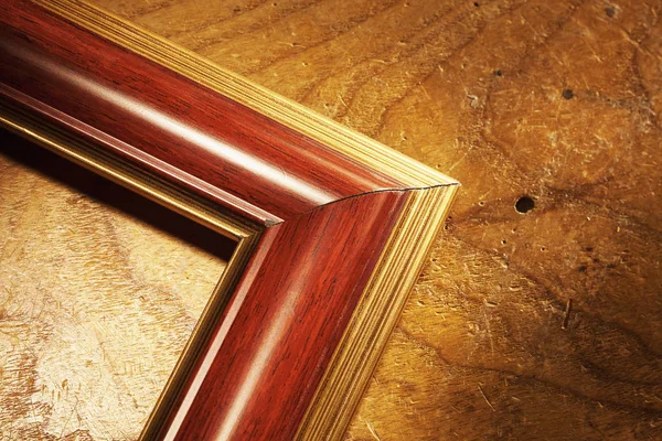 Marcos decorativos de madera para imágenes — Foto de Stock