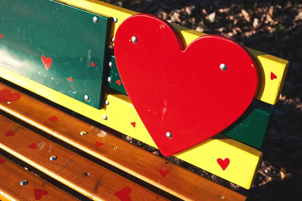 Bench of Love — Stock Photo, Image