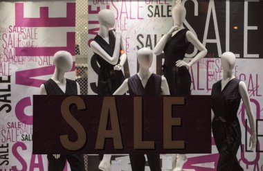Moda mağaza büyük satış 