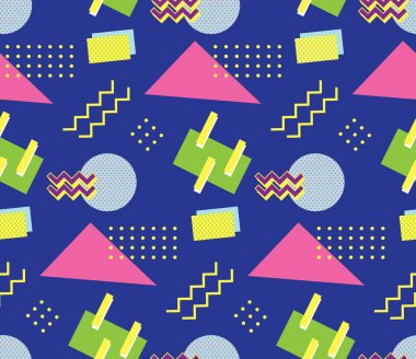 90 'ın stili pürüzsüz arkaplan