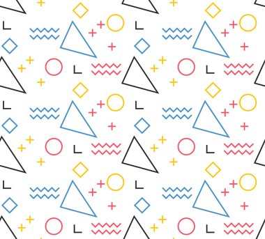 90 'ın stili pürüzsüz arkaplan