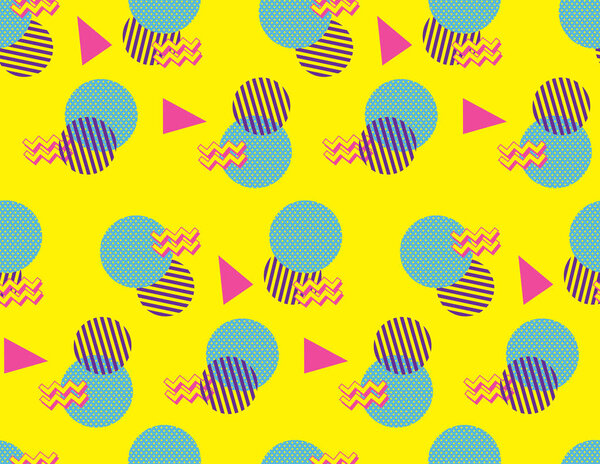 90 's style seamless background