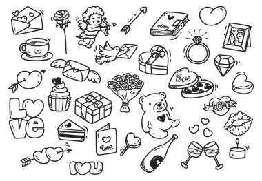 Sevgililer günü doodle ayarla