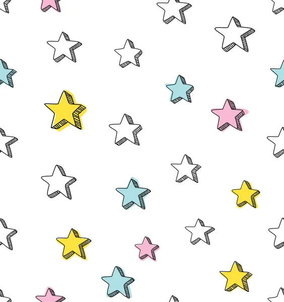 Fondo de estrellas incompletas — Vector de stock