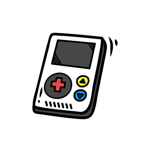 Jeu vidéo portable — Image vectorielle