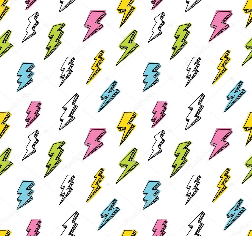 Abstract thunder background 