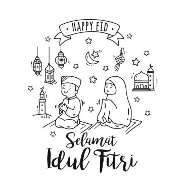 Bayram mübarek, idul fitri festivali