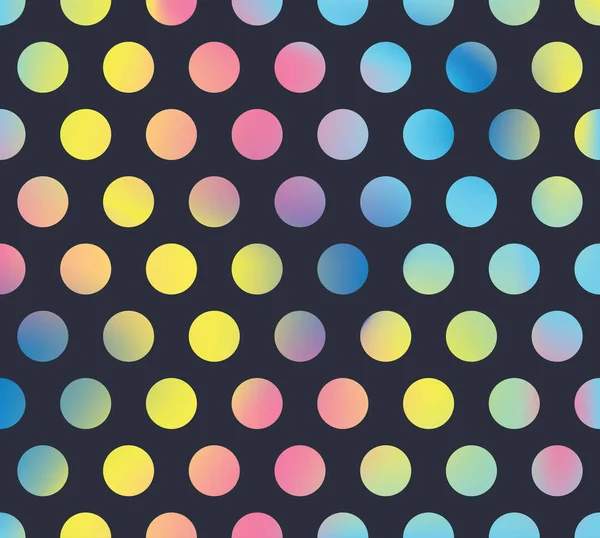 Polka Dot Pattern Vector Illustration — Stock Vector