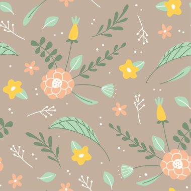 arka plan çiçek. vektör çizim