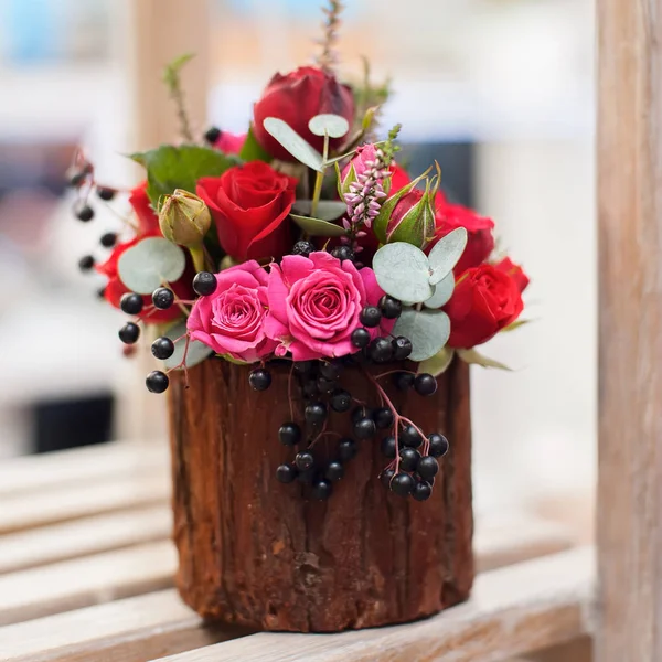 Blumenschmuck in Nahaufnahme — Stockfoto