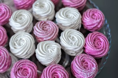 Pembe şekerleme arka plan